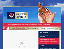 Tablet Screenshot of enterpriseyoughal.ie